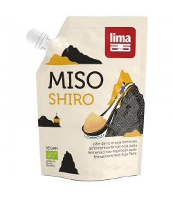 Pâte de riz & soja BIO - Shiro miso - 300g - Lima