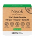 Gel douche corps, cheveux & visage solide naturel - 80g - Niyok