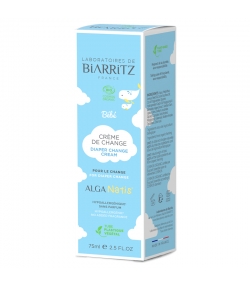 Crème de change bébé BIO sans parfum - 75ml - Laboratoires de Biarritz Alga Natis Crème de change bébé BIO sans parfum - 75ml - Laboratoires de Biarritz Alga Natis