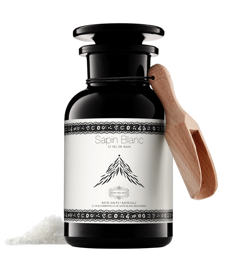 Sel de bain BIO sapin blanc - 330g - Jardin des Monts Sel de bain BIO sapin blanc - 330g - Jardin des Monts