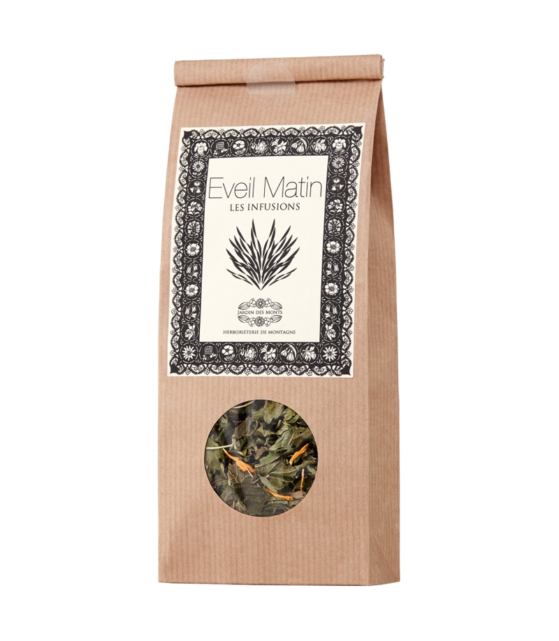 Infusion BIO Eveil Matin - 40g - Jardin des Monts Infusion BIO Eveil Matin - 40g - Jardin des Monts