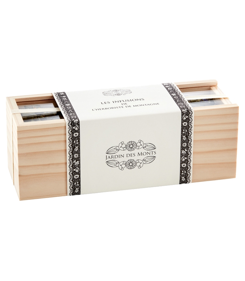 BIO-Entdeckungsbox Kräutertees - 4x20g - Jardin des Monts