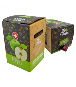 Gefilterter BIO-Apfelsaft in der Bag-in-Box - 5l - BioFruits