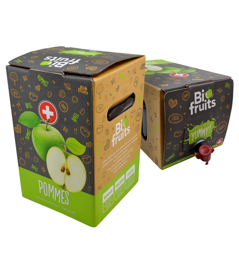 Jus de pommes filtré BIO en bag-in-box - 5l - BioFruits