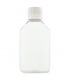 Bouteille en plastique transparent 250ml avec bouchon à vis - Aromadis
