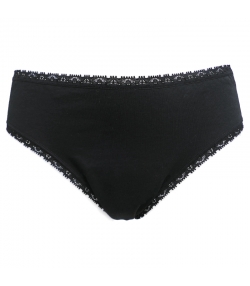 Culotte menstruelle noire Taille 36 pour règles légères - 1 pièce - Anaé