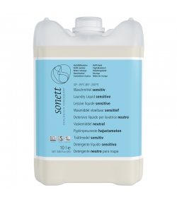 Lessive liquide sensitive écologique sans parfum - 135 lavages - 10l - Sonett﻿