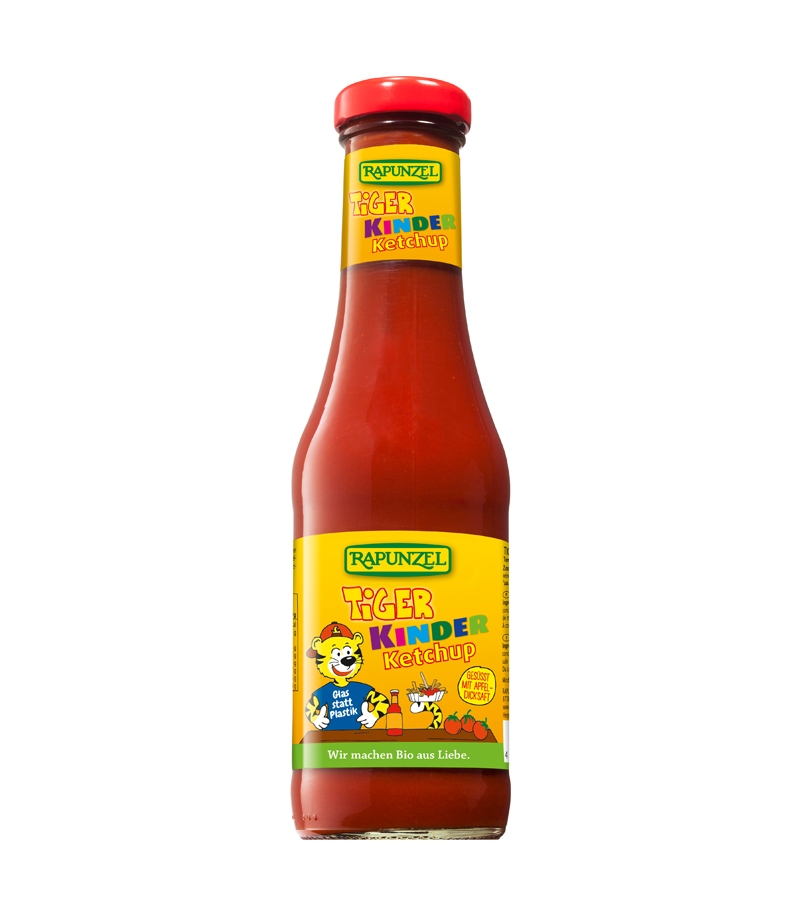 Ketchup Tiger pour enfants BIO - 450ml - Rapunzel