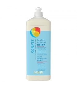 Liquide vaisselle sensitif écologique sans parfum - 1l - Sonett﻿