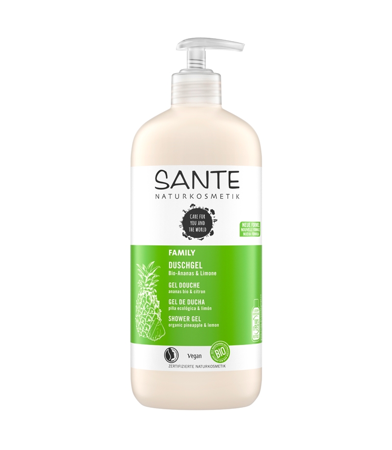 Family BIO-Duschgel Ananas & Limone - 500ml - Sante