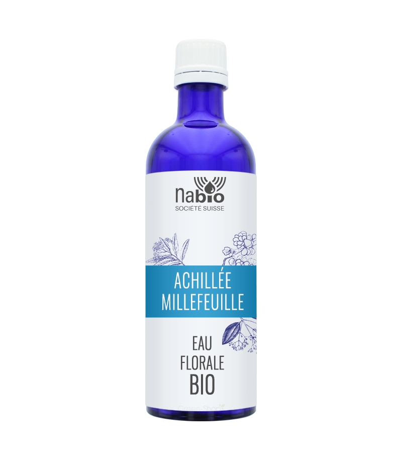 Eau florale BIO Achillée millefeuille - 200ml - Nabio Eau florale BIO Achillée millefeuille - 200ml - Nabio