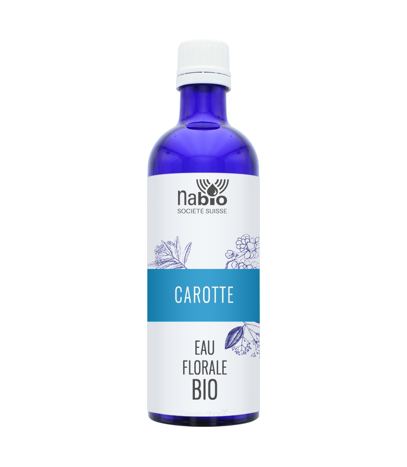 Eau florale BIO Carotte - 200ml - Nabio Eau florale BIO Carotte - 200ml - Nabio