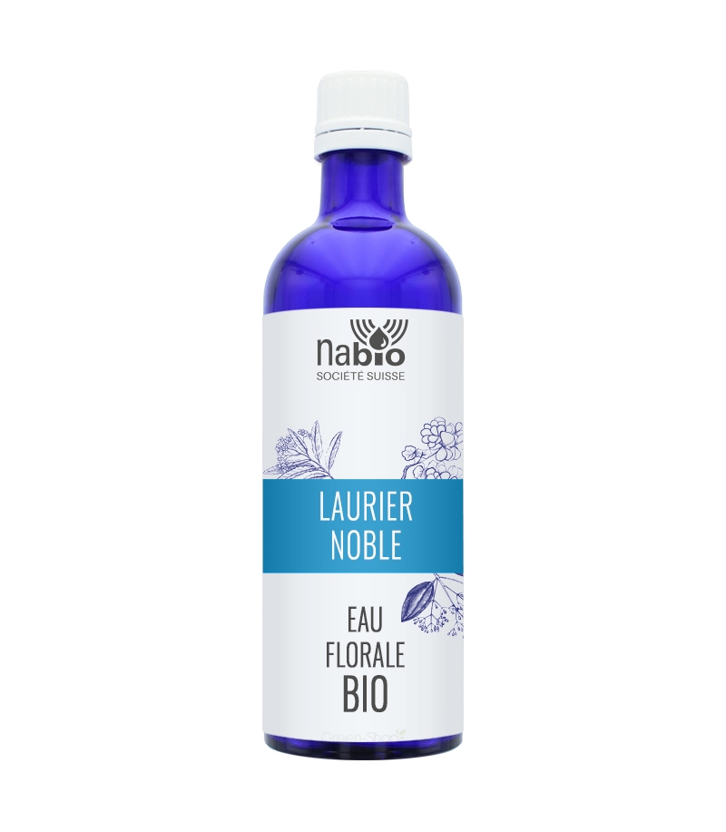 Eau florale BIO Laurier noble - 200ml - Nabio Eau florale BIO Laurier noble - 200ml - Nabio