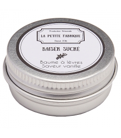 Nährender natürlicher Lippenbalsam Baiser sucré Vanille - 15g - La Petite Fabrique