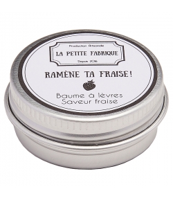 Baume à lèvres nourrissant naturel Ramène ta fraise - 15g - La Petite Fabrique