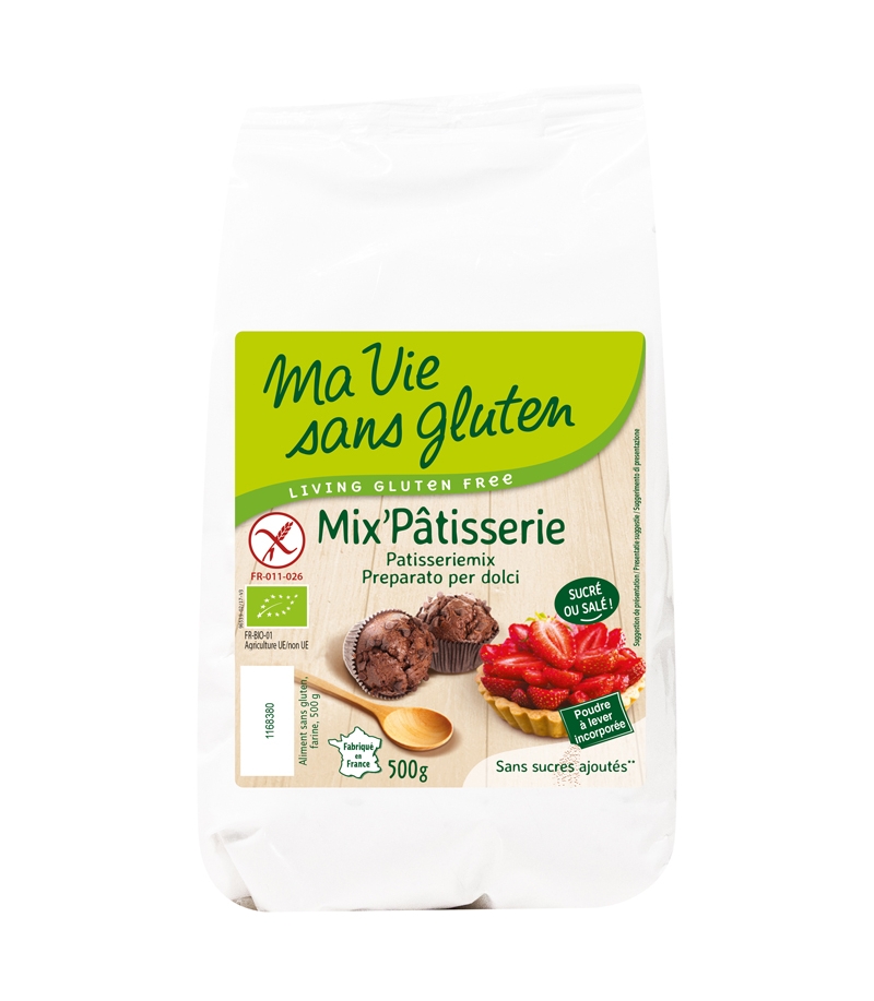 BIO-Feingebäck-Mix - 500g - Ma vie sans gluten