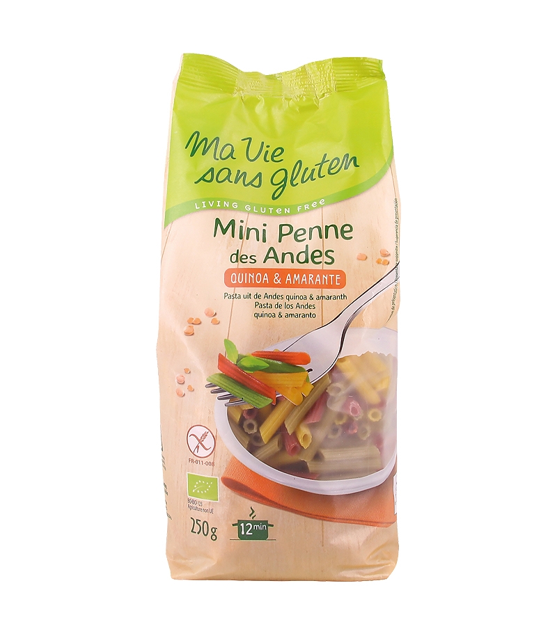 Mini BIO-Penne der Anden - 250g - Ma vie sans gluten