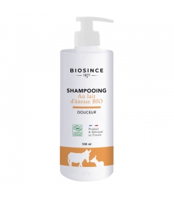 Shampooing douceur BIO lait d'ânesse - 500ml - Biosince 1975