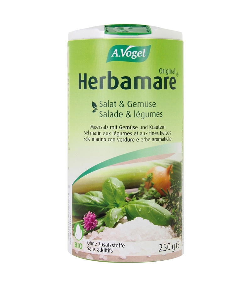 BIO-Meersalz mit Gemüse und Kräutern - Herbamare Original - 250g - A.Vogel