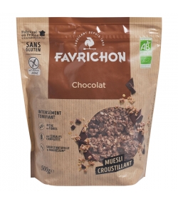 Müesli croustillant chocolat BIO - 500g - Favrichon