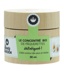 Concentré défatigant contour des yeux BIO pâquerette - 15ml - Beauty Garden Concentré défatigant contour des yeux BIO pâquerette - 15ml - Beauty Garden