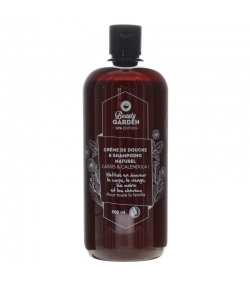 Crème de douche & shampooing naturel cassis & calendula - 500ml - Beauty Garden Crème de douche & shampooing naturel cassis & calendula - 500ml - Beauty Garden