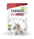 Filets en sauce au bœuf pour chat BIO - 85g - Yarrah