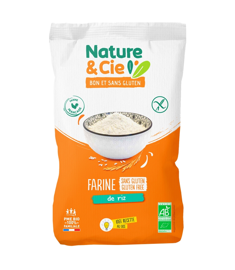 BIO-Reismehl - 500g - Nature&Cie BIO-Reismehl - 500g - Nature&Cie
