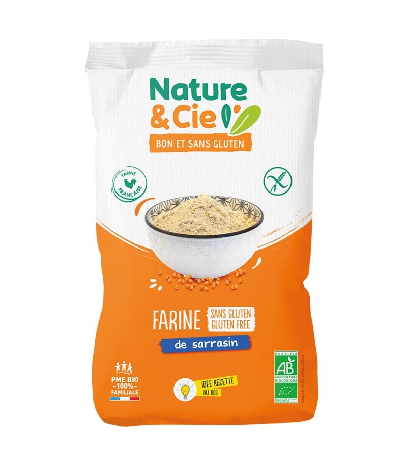 BIO-Buchweizenmehl - 500g - Nature&Cie BIO-Buchweizenmehl - 500g - Nature&Cie