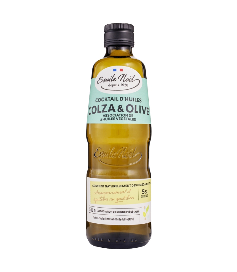 Huile de colza & olive BIO Emile Noël 500ml