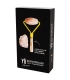 Rouleau de massage simple visage quartz rose - Yù Beauty