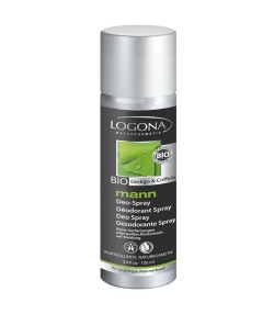 Déodorant spray homme BIO ginkgo & caféine - 100ml - Logona Mann