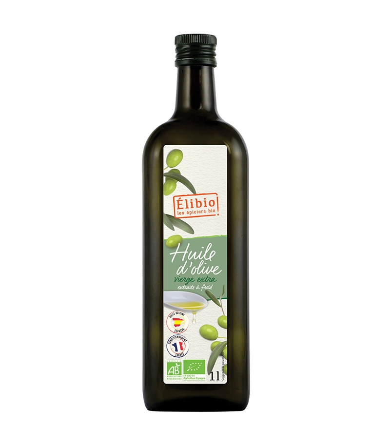 Huile d'olive extra vierge BIO Élibio 1l