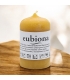 Bougie cylindrique en cire d\'abeille naturelle 45 x 70 mm - Eubiona