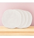 Éco-lingettes démaquillantes lavables en coton BIO - 4 pcs - Couleur Caramel