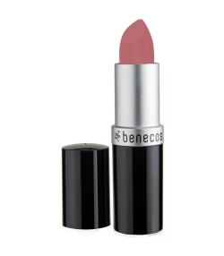 BIO-Lippenstift matt Sanftes Rosa - Pink rose - 4,5g - Benecos