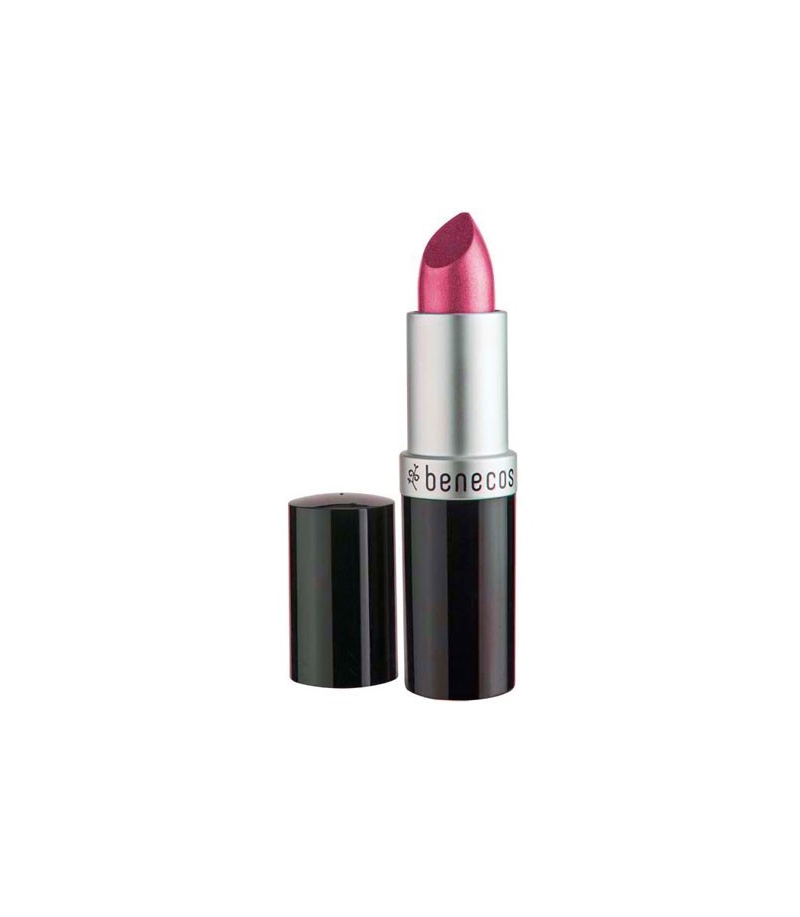 BIO-Lippenstift perlmutt Leuchtendes Rosa - Hot pink - 4,5g - Benecos