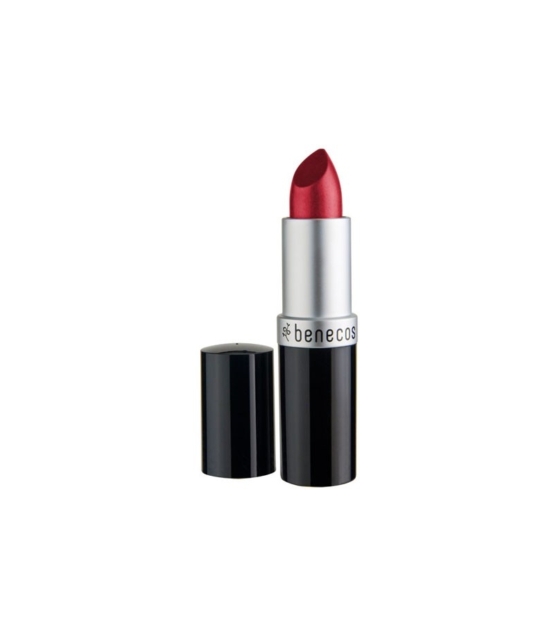 BIO-Lippenstift perlmutt Leuchtendes Rot - Just red - 4,5g - Benecos BIO-Lippenstift perlmutt Leuchtendes Rot - Just red - 4,5g - Benecos