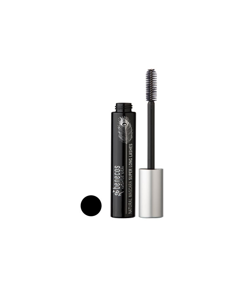 Mascara super longueur BIO Noir - Carbon black - 8ml - Benecos Mascara super longueur BIO Noir - Carbon black - 8ml - Benecos