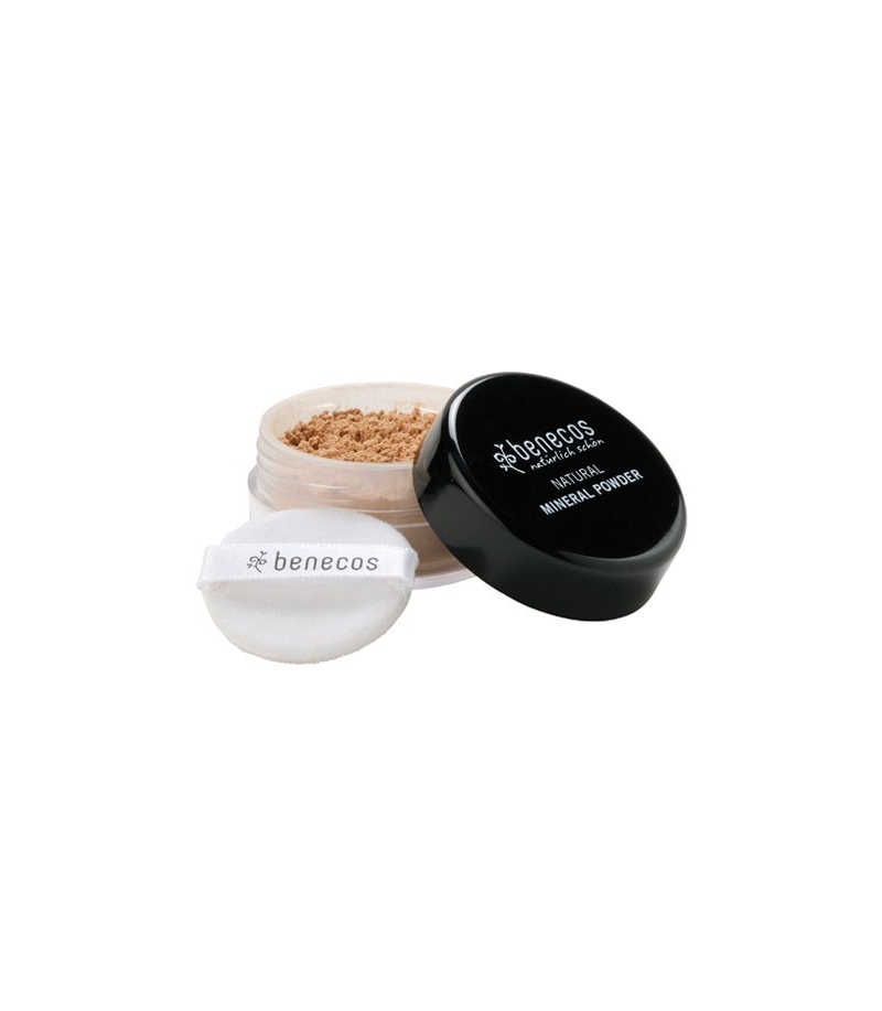 Poudre libre BIO Beige - Medium beige - 10g - Benecos Poudre libre BIO Beige - Medium beige - 10g - Benecos