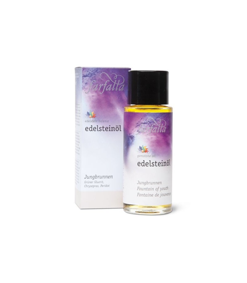 Huile aux pierres précieuses BIO fontaine de jouvence - 80ml - Farfalla Huile aux pierres précieuses BIO fontaine de jouvence - 80ml - Farfalla