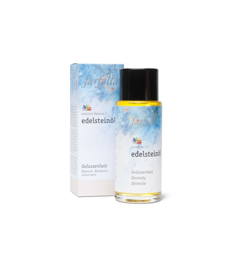 BIO-Edelsteinöl Gelassenheit - 80ml - Farfalla BIO-Edelsteinöl Gelassenheit - 80ml - Farfalla