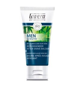 Baume après-rasage apaisant homme BIO bambou & aloe vera - 50ml - Lavera Men Sensitiv Baume après-rasage apaisant homme BIO bambou & aloe vera - 50ml - Lavera Men Sensitiv