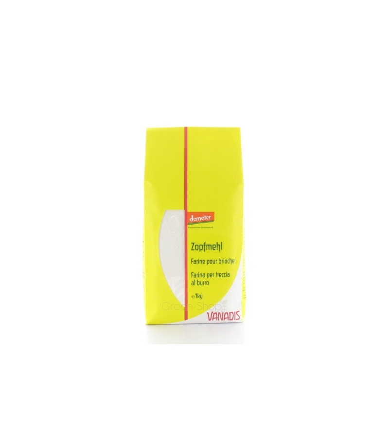 Farine pour brioche BIO - 1kg - Vanadis Farine pour brioche BIO - 1kg - Vanadis