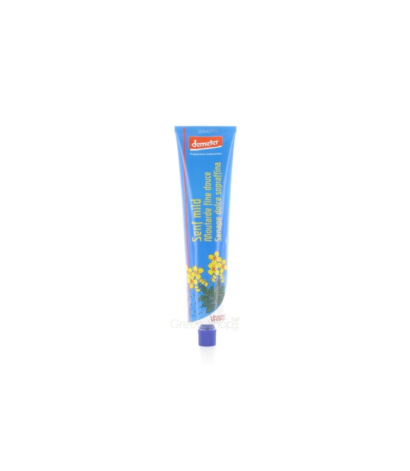 Moutarde fine douce BIO - 200ml - Vanadis Moutarde fine douce BIO - 200ml - Vanadis