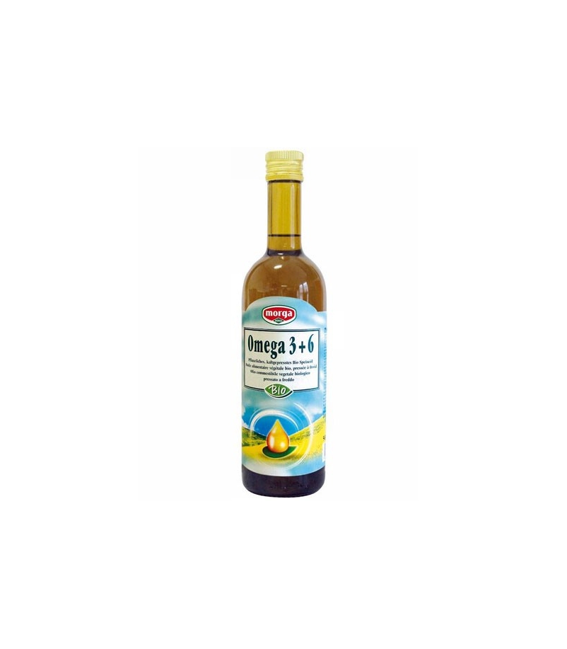 Huile d'oméga 3 & 6 BIO - 500ml - Morga Huile d'oméga 3 & 6 BIO - 500ml - Morga