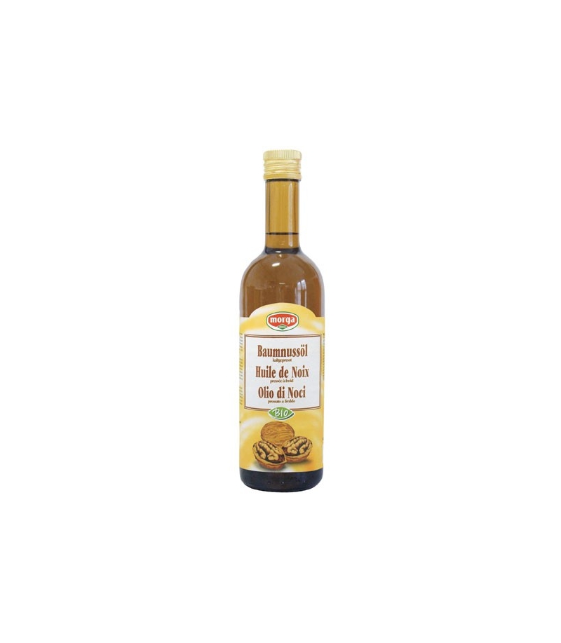 Huile de noix BIO - 500ml - Morga Huile de noix BIO - 500ml - Morga