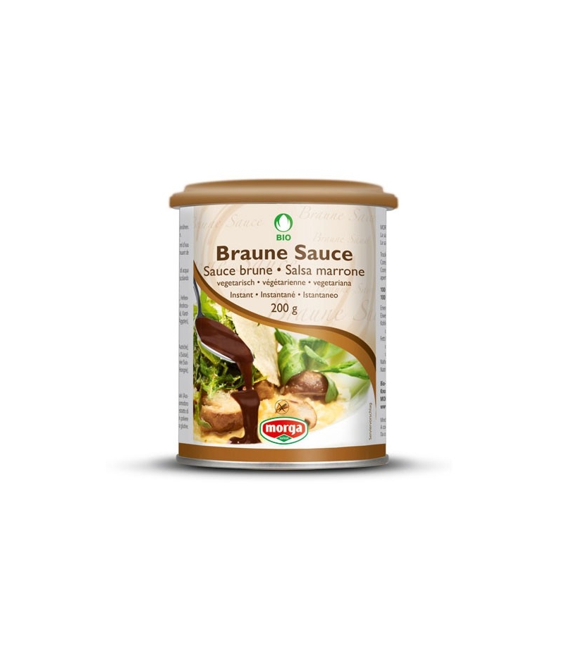 Sauce brune BIO - 200g - Morga Sauce brune BIO - 200g - Morga
