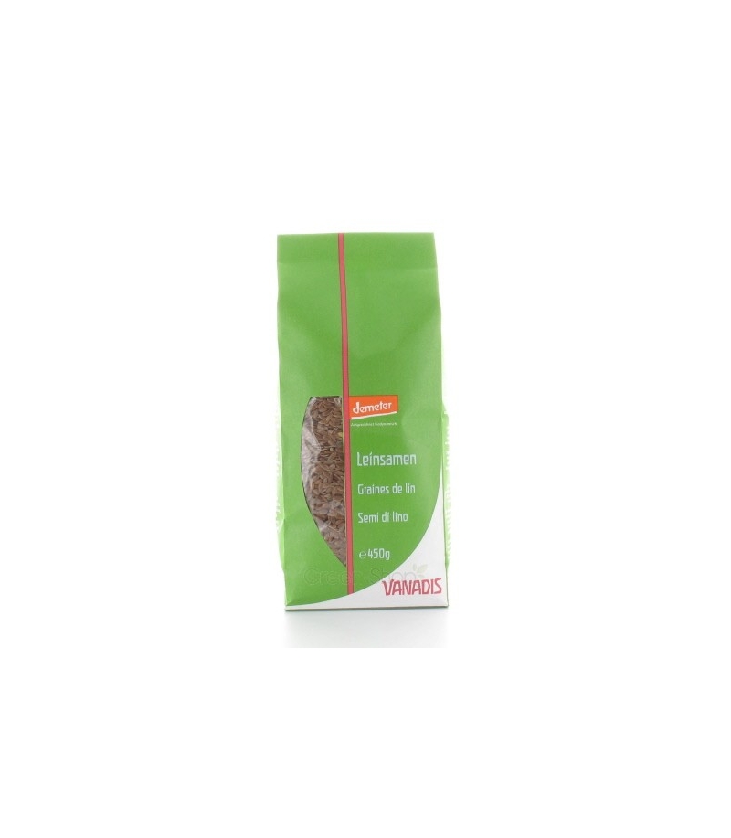 BIO-Leinsamen - 450g - Vanadis
