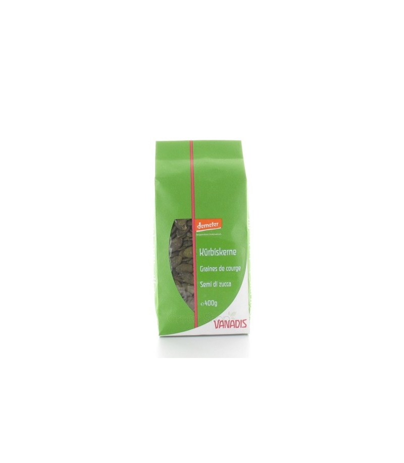 Graines de courge BIO - 400g - Vanadis Graines de courge BIO - 400g - Vanadis